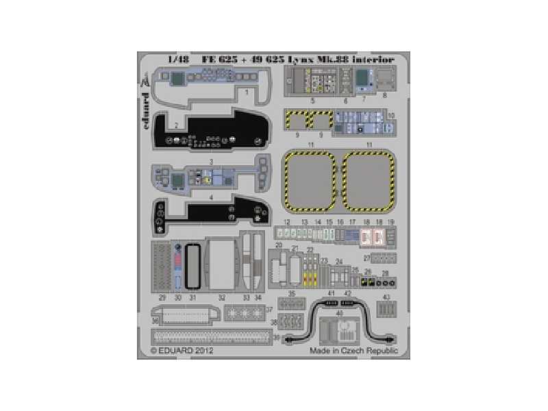 Lynx Mk.88 interior S. A. 1/48 - Airfix - zdjęcie 1