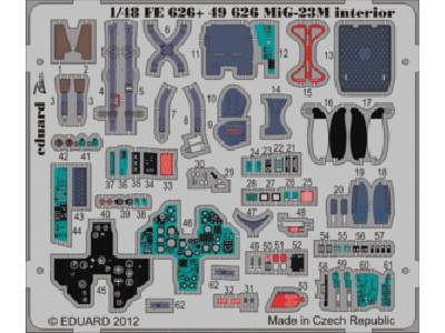 MiG-23M interior S. A. 1/48 - Trumpeter - zdjęcie 1