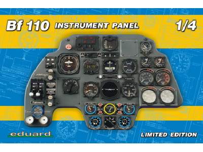 Bf 110 INSTRUMENT PANEL 1/4 - zdjęcie 1