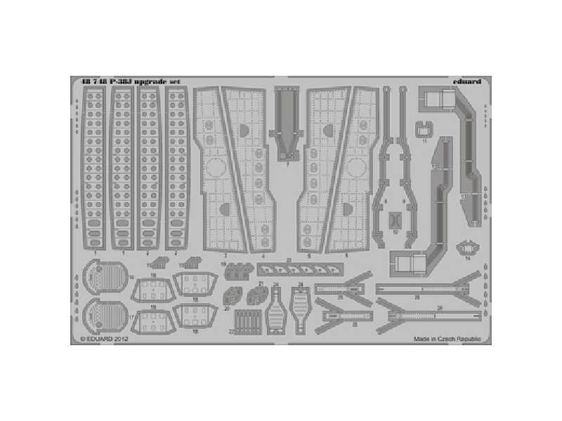 P-38 upgrade set 1/48 - Eduard - zdjęcie 1