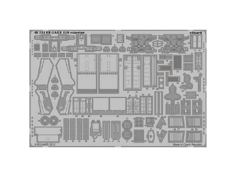 CF-5A/ CF-116 exterior 1/48 - Kinetic - zdjęcie 1 CF-5A/ CF-116 exterior 1/48 - Kinetic - zdjęcie 1