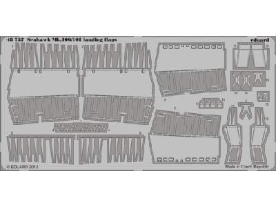 Seahawk Mk.100/101 landing flaps 1/48 - Trumpeter - zdjęcie 1