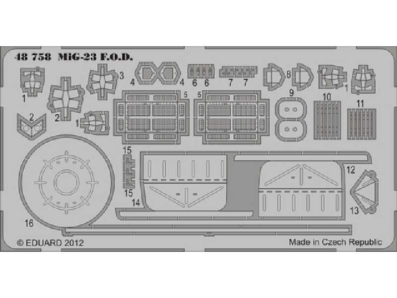 MiG-23 F. O.D.  1/48 - Trumpeter - zdjęcie 1