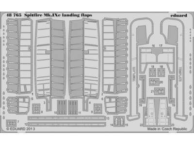 Spitfire Mk. IXc landing flaps 1/48 - Eduard - zdjęcie 1
