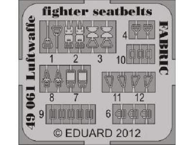 Seatbelts Luftwaffe WWII Fighters FABRIC 1/48 - zdjęcie 1