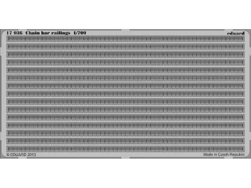 Chain bar railings 1/700 - zdjęcie 1