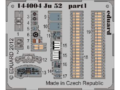 Ju 52 1/144 - Eduard - zdjęcie 2