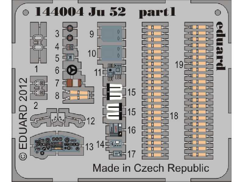 Ju 52 1/144 - Eduard - zdjęcie 2 Ju 52 1/144 - Eduard - zdjęcie 2