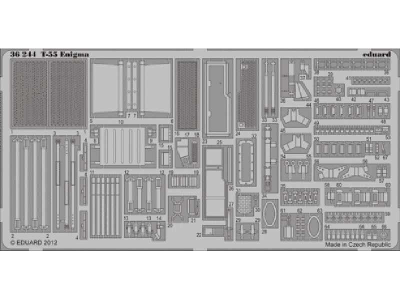 T-55 Enigma 1/35 - Tamiya - zdjęcie 1 T-55 Enigma 1/35 - Tamiya - zdjęcie 1
