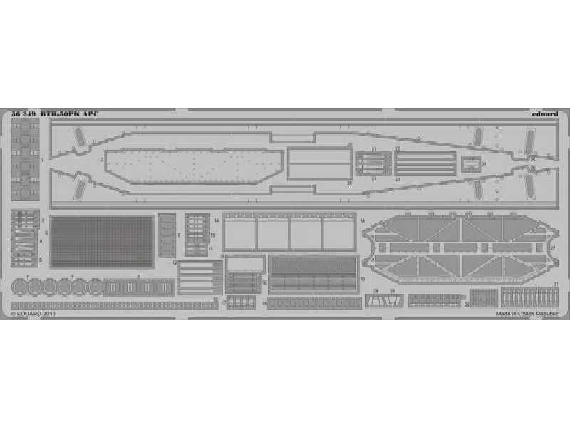BTR-50PK APC 1/35 - Trumpeter - zdjęcie 1 BTR-50PK APC 1/35 - Trumpeter - zdjęcie 1