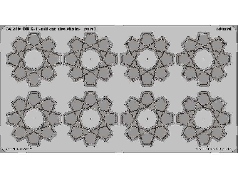DB G-4 staff car tire chains 1/35 - Icm - zdjęcie 1 DB G-4 staff car tire chains 1/35 - Icm - zdjęcie 1