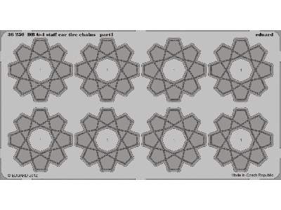 DB G-4 staff car tire chains 1/35 - Icm - zdjęcie 2