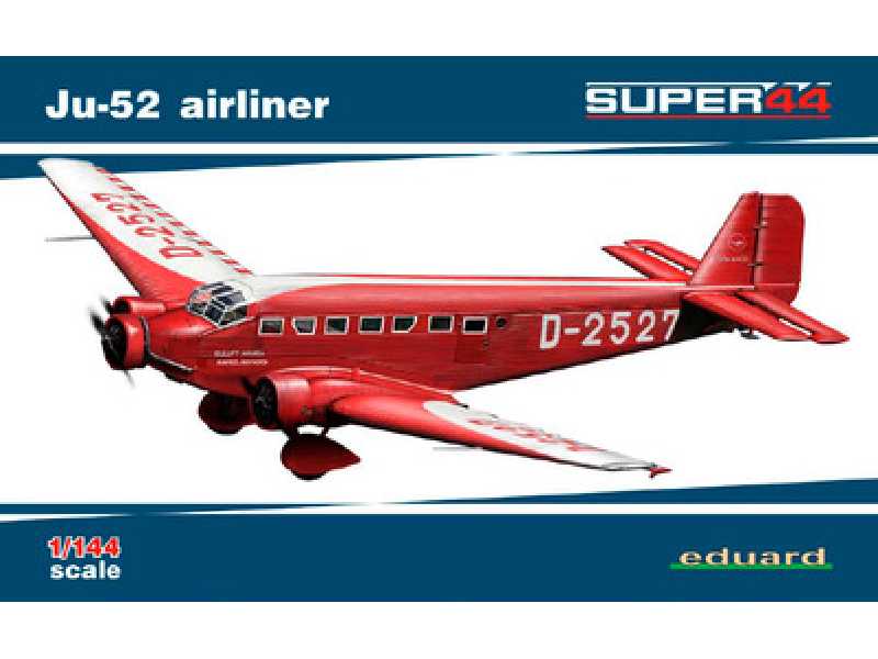 Ju 52 airliner 1/144 - zdjęcie 1 Ju 52 airliner 1/144 - zdjęcie 1