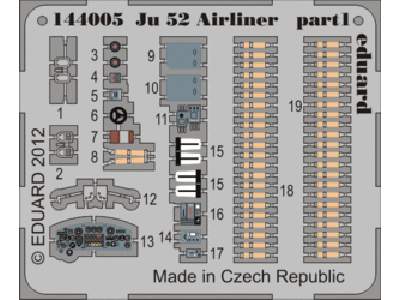 Ju 52 airliner 1/144 - Eduard - zdjęcie 1