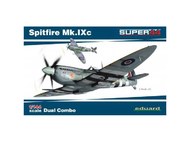 Spitfire Mk. IXc DUAL COMBO 1/144 - zdjęcie 1 Spitfire Mk. IXc DUAL COMBO 1/144 - zdjęcie 1