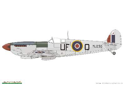 Spitfire Mk. IXc DUAL COMBO 1/144 - zdjęcie 4