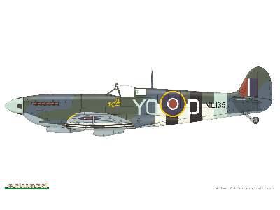 Spitfire Mk. IXc DUAL COMBO 1/144 - zdjęcie 6