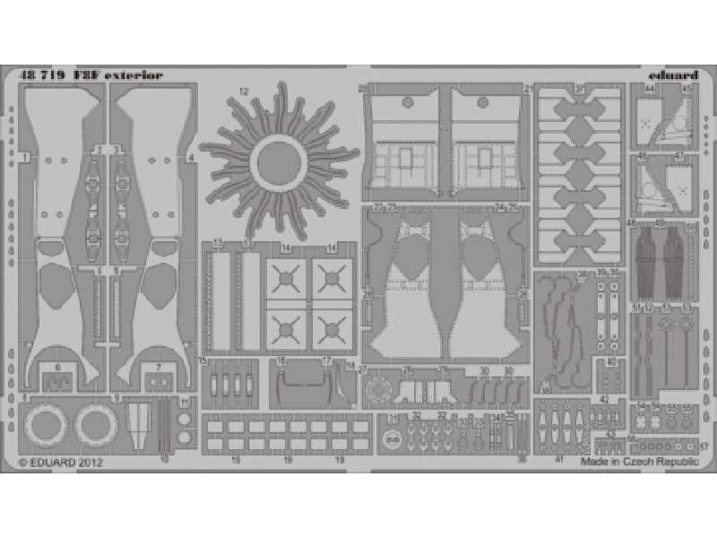 F8F exterior 1/48 - Hobby Boss - zdjęcie 1 F8F exterior 1/48 - Hobby Boss - zdjęcie 1