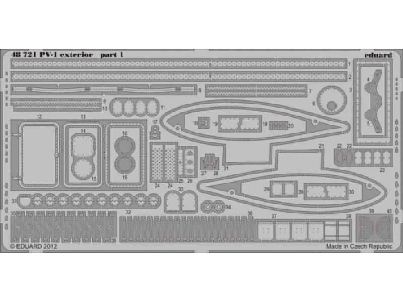 PV-1 exterior 1/48 - Revell - zdjęcie 1