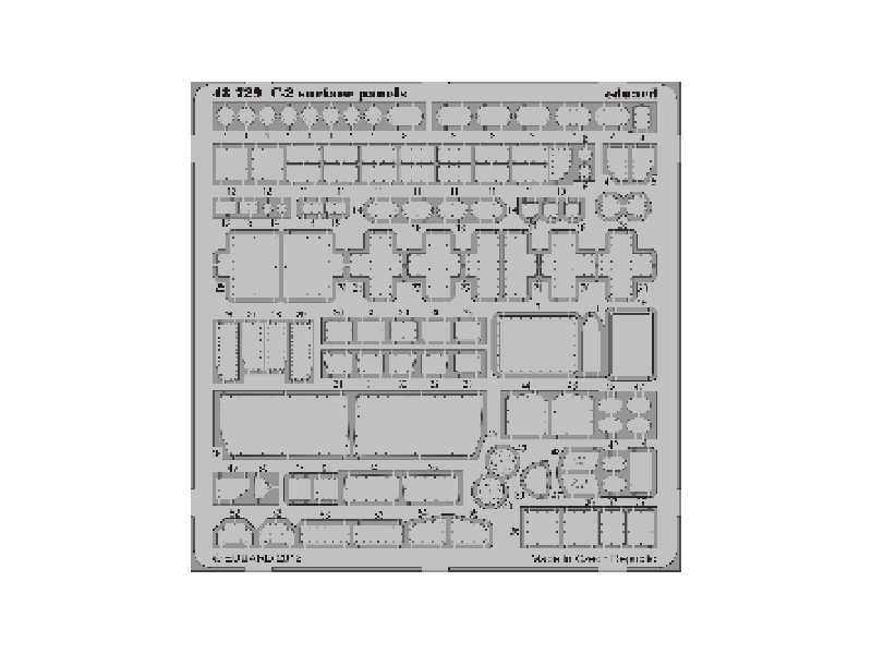 C-2 surface panels S. A. 1/48 - Kinetic - zdjęcie 1