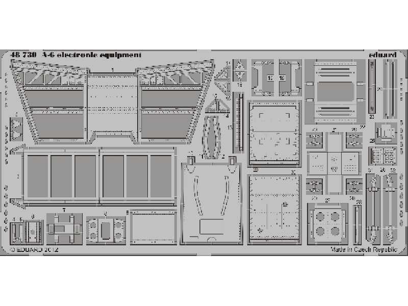 A-6 electronic equipment 1/48 - Kinetic - zdjęcie 1 A-6 electronic equipment 1/48 - Kinetic - zdjęcie 1