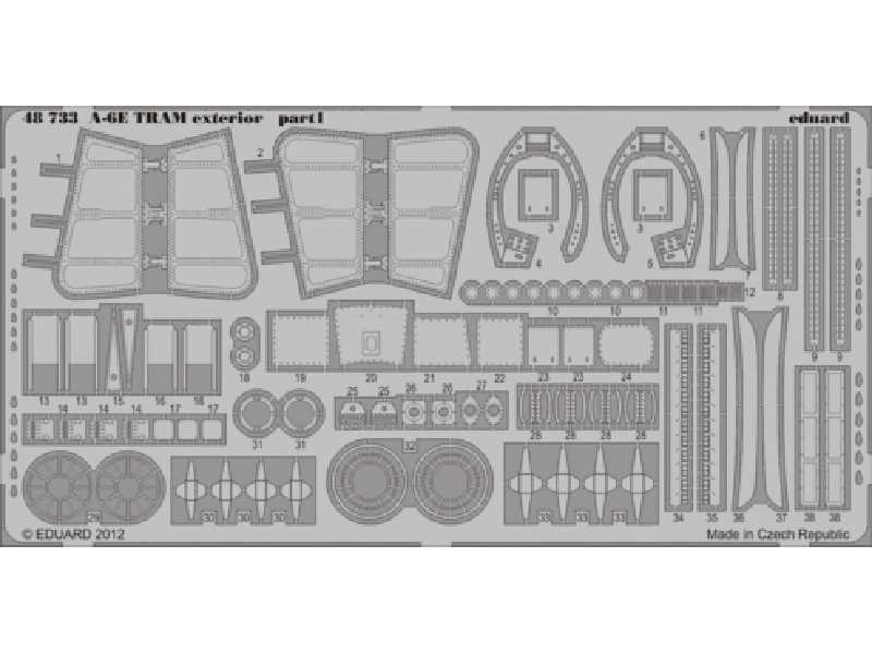 A-6E TRAM exterior 1/48 - Kinetic - zdjęcie 1 A-6E TRAM exterior 1/48 - Kinetic - zdjęcie 1