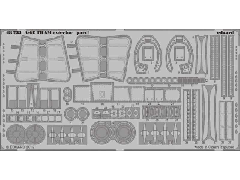 A-6E TRAM exterior 1/48 - Kinetic - zdjęcie 1