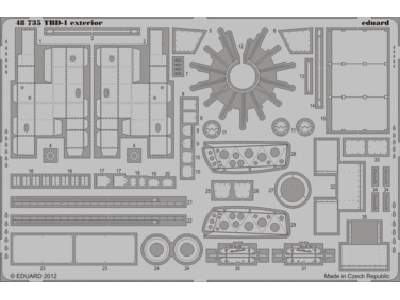 TBD-1 exterior 1/48 - Great Wall Hobby - zdjęcie 1