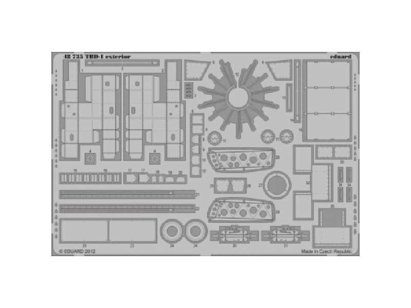 TBD-1 exterior 1/48 - Great Wall Hobby - zdjęcie 1