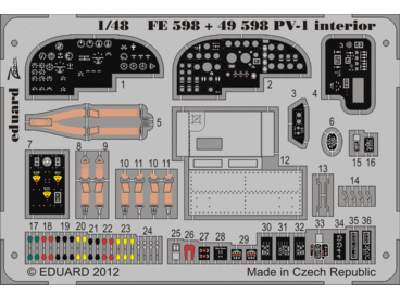 PV-1 interior S. A. 1/48 - Revell - zdjęcie 1