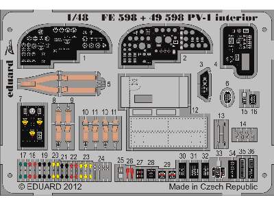 PV-1 interior S. A. 1/48 - Revell - zdjęcie 2