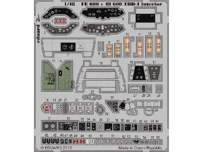 TBD-1 interior S. A. 1/48 - Great Wall Hobby - zdjęcie 2