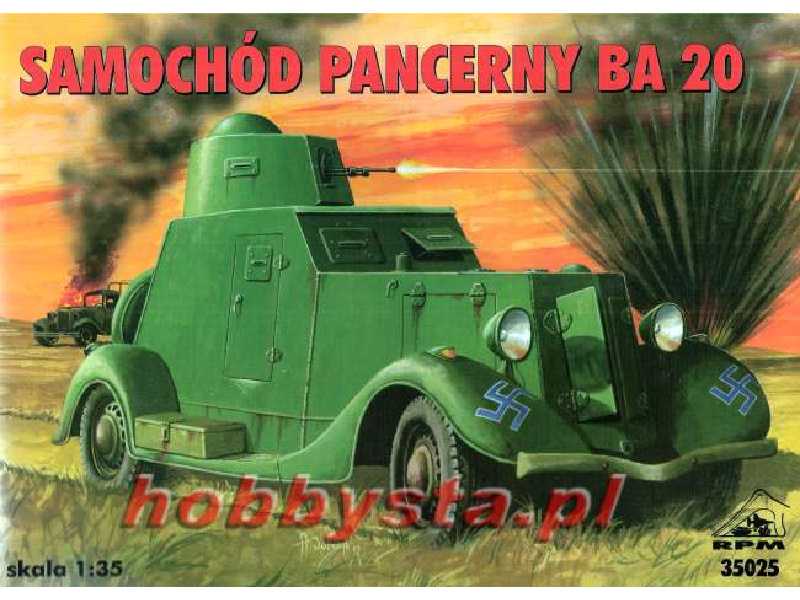 Samochód pancerny BA 20 - zdjęcie 1 Samochód pancerny BA 20 - zdjęcie 1