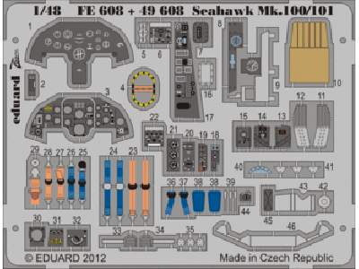 Seahawk Mk.100/101 S. A. 1/48 - Trumpeter - zdjęcie 1