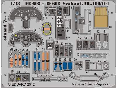 Seahawk Mk.100/101 S. A. 1/48 - Trumpeter - zdjęcie 2