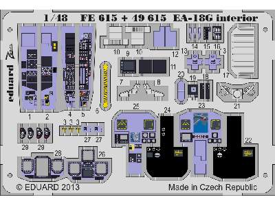 EA-18G interior S. A. 1/48 - Italeri - zdjęcie 2