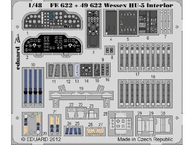 Wessex HU.5 interior S. A. 1/48 - Italeri - zdjęcie 2