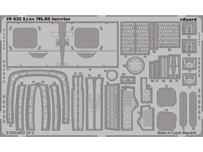 Lynx Mk.88 interior S. A. 1/48 - Airfix - zdjęcie 1