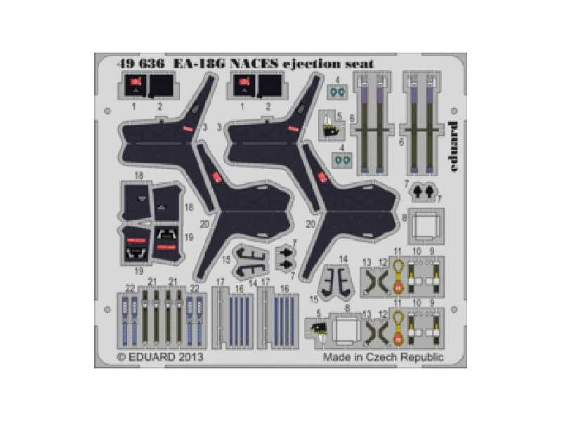 EA-18G NACES ejection seat 1/48 - Italeri - zdjęcie 1