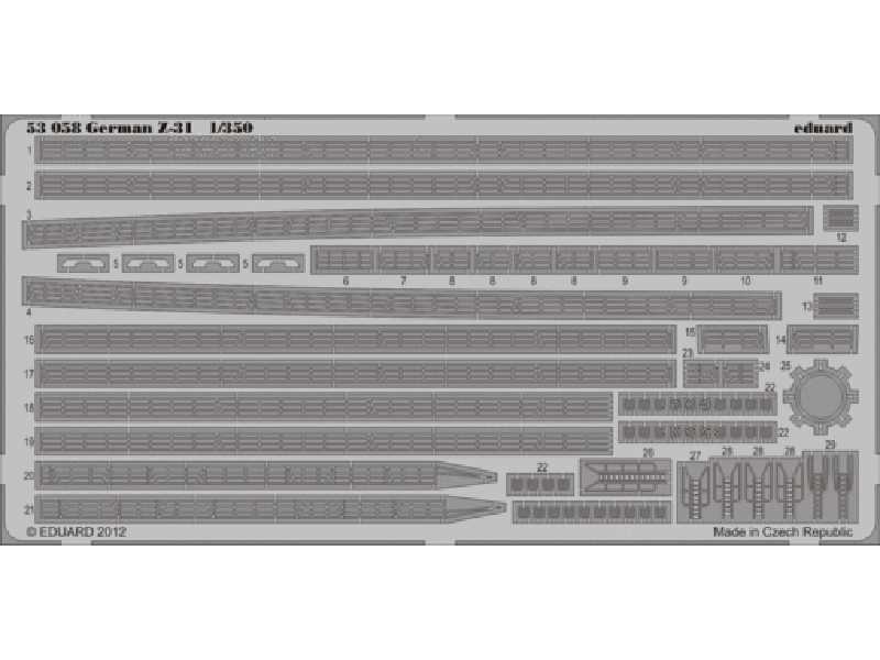 German Z-31 1/350 - Dragon - zdjęcie 1