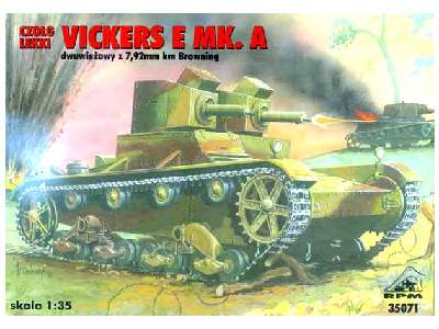 Czołg lekki Vickers E Mk. A - zdjęcie 1