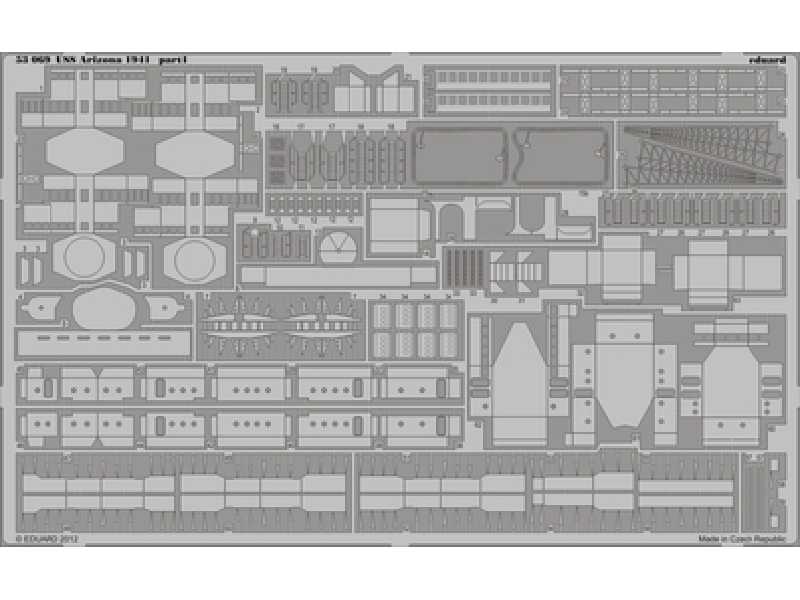 USS Arizona 1941 1/350 - Hobby Boss - zdjęcie 1 USS Arizona 1941 1/350 - Hobby Boss - zdjęcie 1
