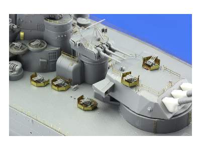 Yamato railings - new tool 1/350 - Tamiya - zdjęcie 3