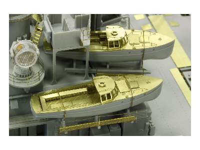 Bismarck part 1 - lifeboats 1/200 - Trumpeter - zdjęcie 2