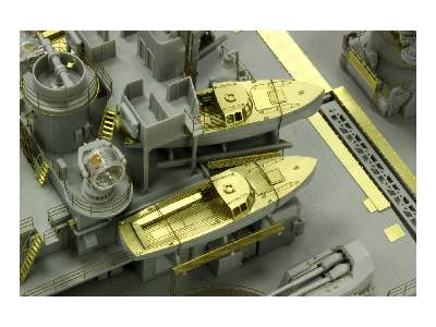 Bismarck part 1 - lifeboats 1/200 - Trumpeter - zdjęcie 5