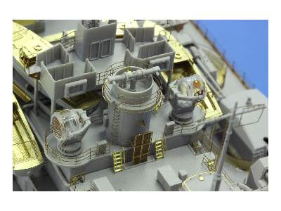 Bismarck part 5 - rear area 1/200 - Trumpeter - zdjęcie 9