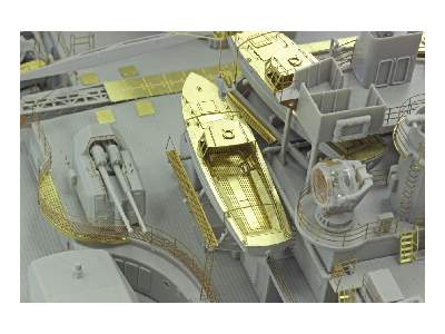 Bismarck part 5 - rear area 1/200 - Trumpeter - zdjęcie 11