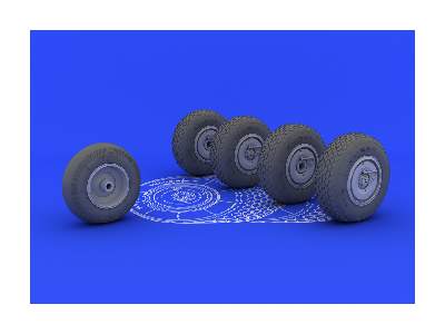 He 219 wheels 1/32 - Revell - zdjęcie 4