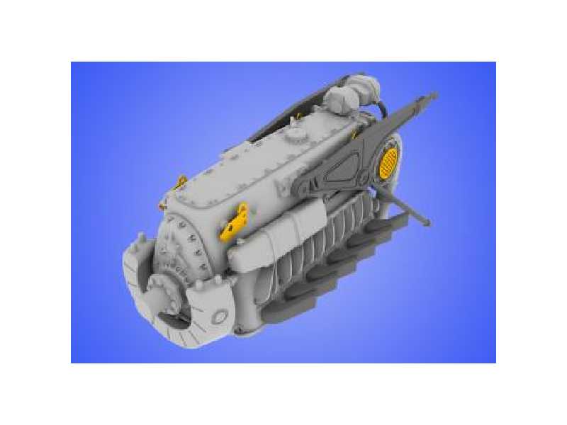 DB 601 A/ N engine 1/48 - Eduard - zdjęcie 1 DB 601 A/ N engine 1/48 - Eduard - zdjęcie 1