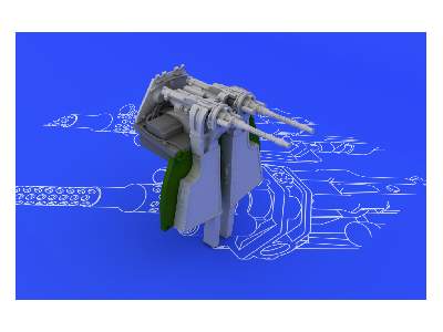 MG 131 mount for Fw 190A/ F 1/48 - Eduard - zdjęcie 5